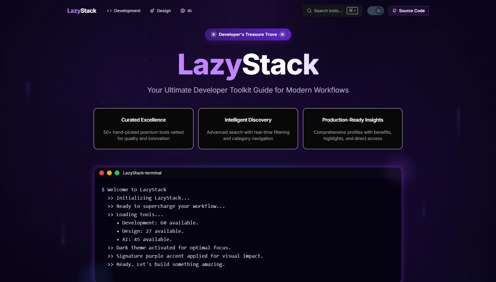 LazyStack screenshot 1